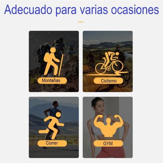 Imagen de Pasamontañas tubular Buf bandana moto bici sin costuras cubre bocas deportes negro tela gym