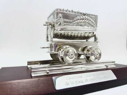 Imagen de Escultura carrito minero