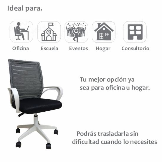 Imagen de Silla De Oficina Ergonomica Mesh Ejecutiva