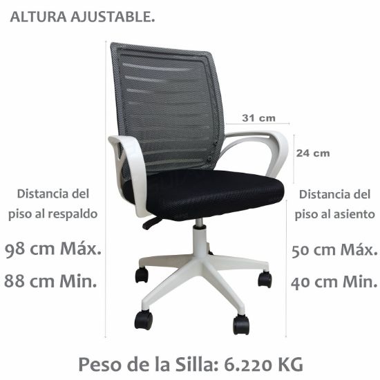 Imagen de Silla De Oficina Ergonomica Mesh Ejecutiva
