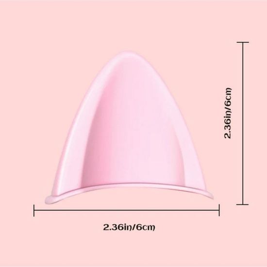 Imagen de Adorno moto Decoración casco orejas gato motocicleta pegatinas accesorios rosa 2 pz contra agua