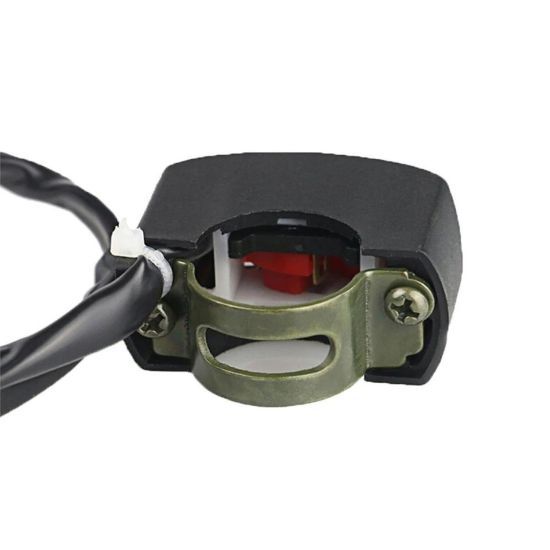 Imagen de Botón Interruptor intermitente Universal manillar motocicleta luz Moto encendido apagado 12V 10A
