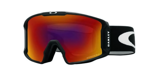 Imagen de Goggles, Lentes Oakley, Line Miner Inferno Snow - Matte Black W/Prizm Torch Iridium.