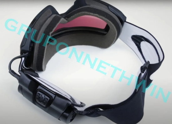 Imagen de Goggles, Lentes Oakley, Line Miner Inferno Snow - Matte Black W/Prizm Torch Iridium.