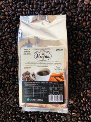 Imagen de CAFE ALEGRIA 250GR CANELA