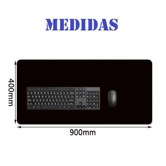 Imagen de Mouse Pad Gaming dragon blanco juego alfombrilla goma Antideslizante compu Pc Lap 90*40cm XL cel