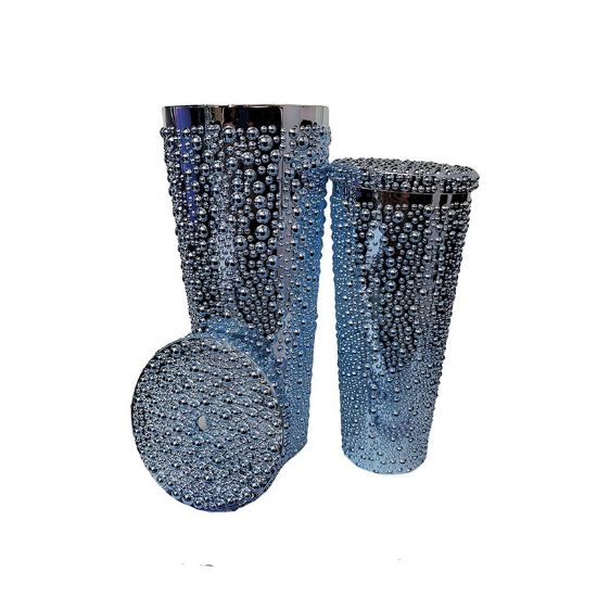 Imagen de Dúo vaso perlas 