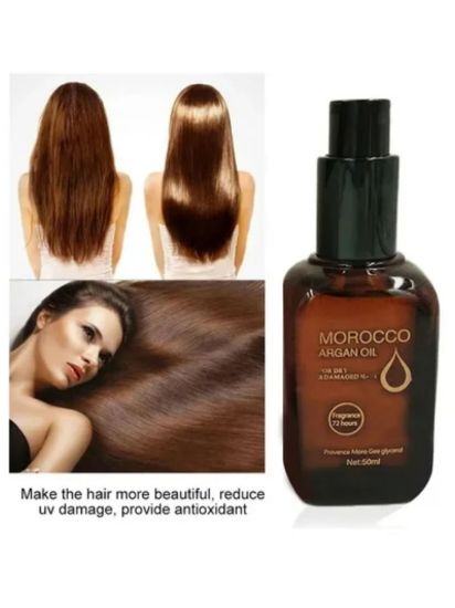 Imagen de Aceite de Argán: El Secreto para un Cabello Radiante Todos los Días Tratamiento del Cabello Dañado