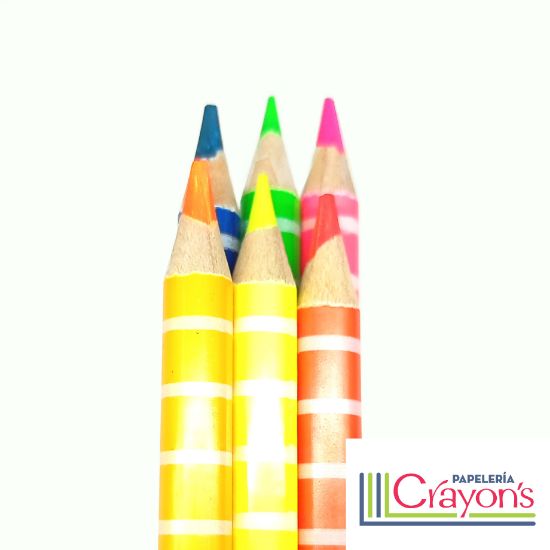 Imagen de Colores Kiut Neon 6 piezas