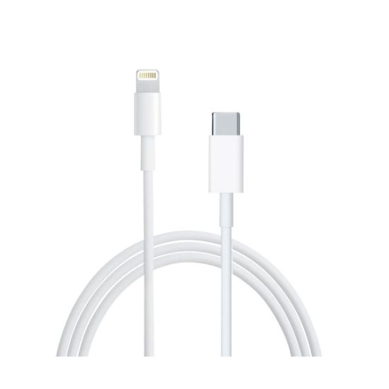 Imagen de Cable de 1 metro Iphone Tipo C-Lightning Cargador 100mm carga rápida