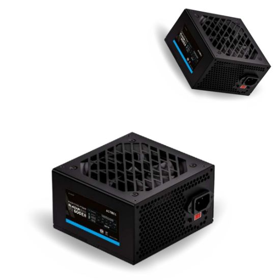 Imagen de Fuente de Poder Acteck Blazar Evo FT600E 20+4 pin ATX 120mm 600W Negro