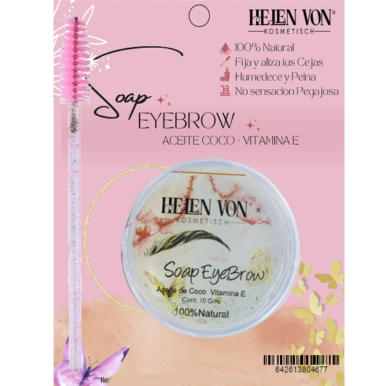Imagen de Jabón Cejas Orgánicas, Helen Von