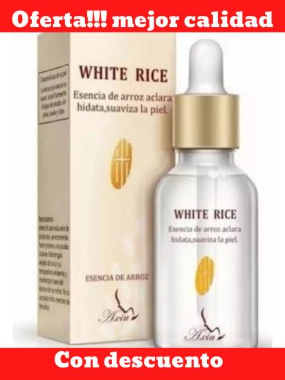 Imagen de Sérum Facial con Esencia de Germen de Arroz Blanco cierra poros  - ¡Tu Secreto para una Piel Radiante!