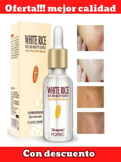 Imagen de Sérum Facial con Esencia de Germen de Arroz Blanco cierra poros  - ¡Tu Secreto para una Piel Radiante!