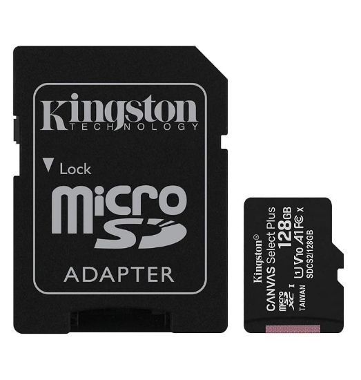 Imagen de MICRO SD 128GB CLASE 10 SDCS2 CELULAR PC MAC LAPTOP CAMARA DEPORTIVA DRONE ALMACENAMI SDCS2/128GB