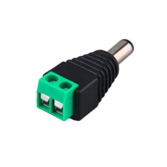 Imagen de ADAPTADOR TIPO JACK BROBOTIX 170144 Plug Vcd Macho Negro Cobre