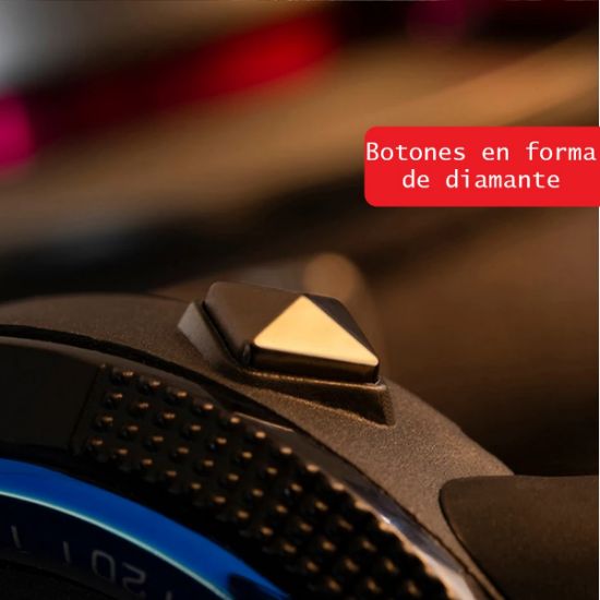 Imagen de Reloj deportivo militar rojo pulsera digital prueba golpes cuenta atrás resistente agua táctico