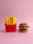 Imagen de Papitas y hamburguesa amigurumi