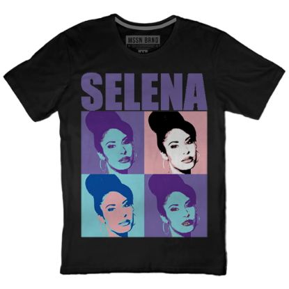 Imagen de Playera Mission Brand - Selena Quintanilla - Selena Pop Art