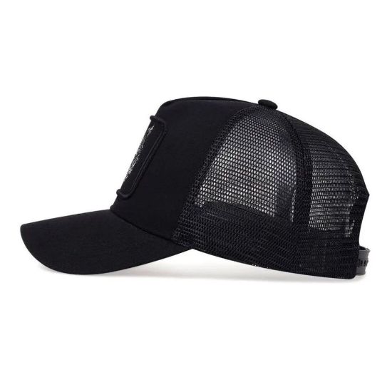 Imagen de Gorra red lobo béisbol bordado negro sombreros casuales ajustables sombrero protección solar