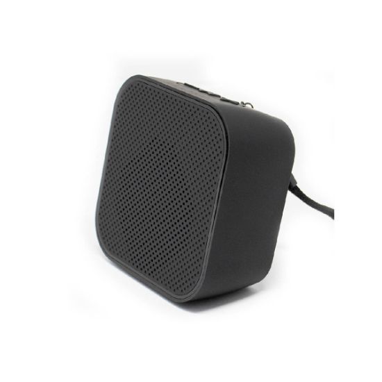 Imagen de  Bocina bluetooth bd90 backdrop negra 3w sd card manos libres bt radio fm us