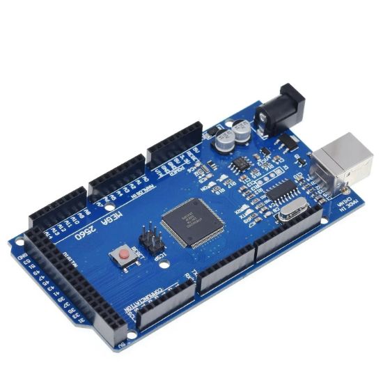 Imagen de Tarjeta Microcontrolador Mega 2560 R3 Chip CH340G Compatible Con Arduino