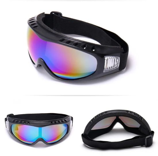 Imagen de Gafas polarizadas deportivas de ciclismo protectoras de UV,  antideslumbrantes, a prueba de viento y polvo.