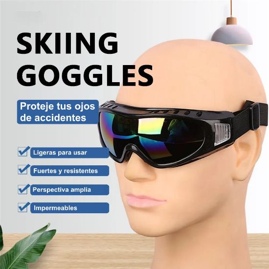 Imagen de Gafas polarizadas deportivas de ciclismo protectoras de UV,  antideslumbrantes, a prueba de viento y polvo.