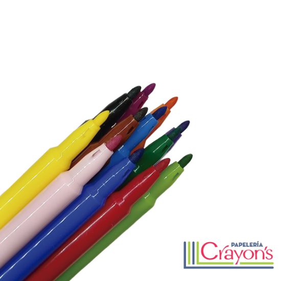 Imagen de Plumones Crayola Wonder Markers 12