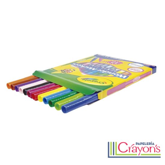 Imagen de Plumones Crayola Wonder Markers 12