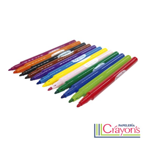 Imagen de Plumones Crayola Wonder Markers 12