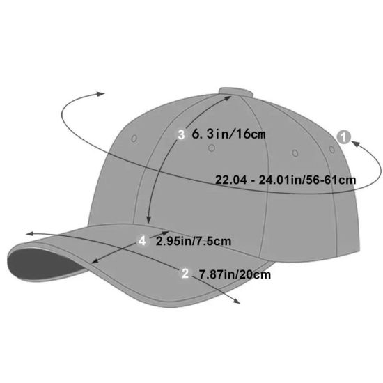 Imagen de Gorra cráneo negro gris táctico bordado sombreros deporte moto bici ajustables contra el solar ropa