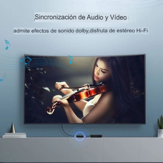 Imagen de Divisor Interruptor bidireccional HDMI 2,0 4K 1x2 2x1 adaptador 2 puertos duales Ultra HD 4K