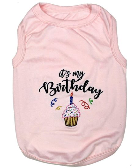 Imagen de Playera cumpleaños para mascotas