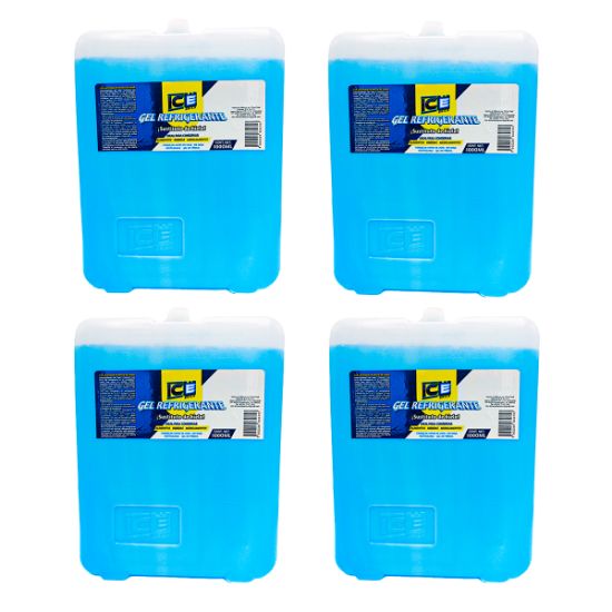 Imagen de Gel Refrigerante Ice Brick 1000 Ml Paquete De 4 Piezas