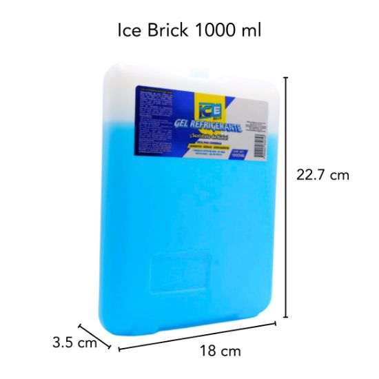 Imagen de Gel Refrigerante Ice Brick 1000 Ml Paquete De 4 Piezas