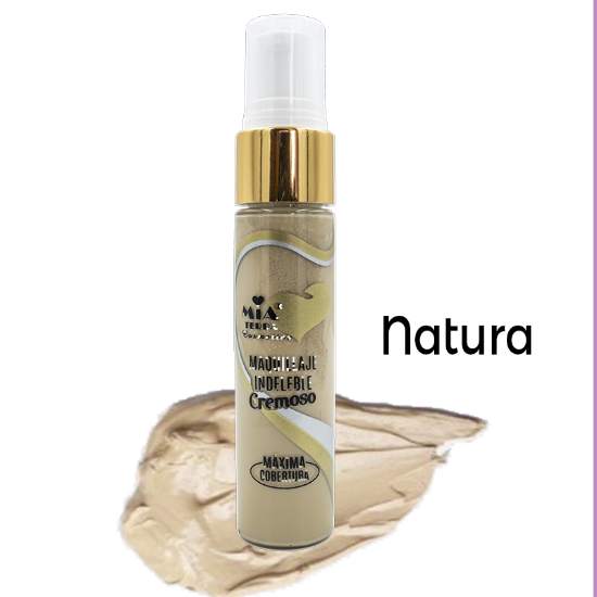 Imagen de Maquillaje Facial Cremoso Indeleble Acabado Mate Mia Terra Cosmetics