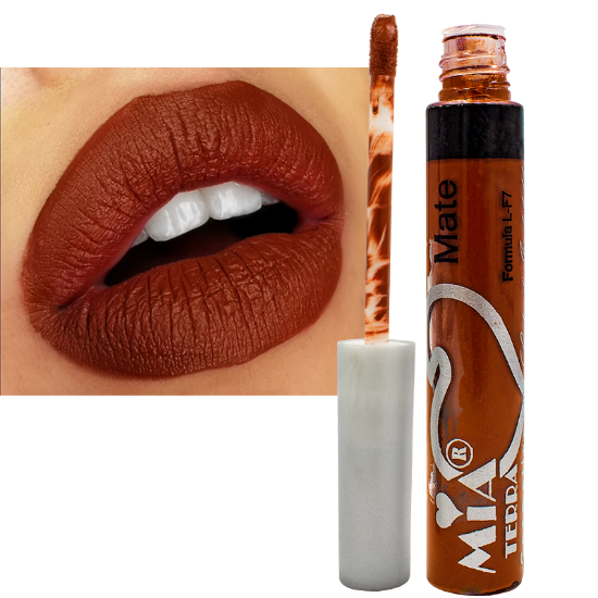 Imagen de Labial Indeleble Mate Cafes Mia Terra Cosmetics