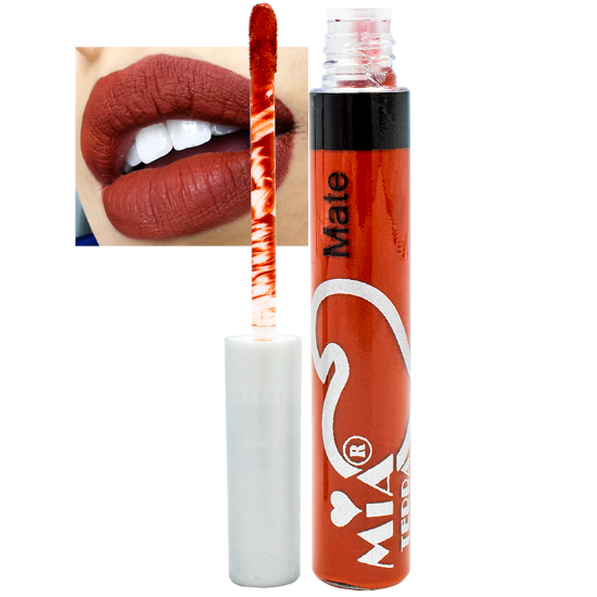 Imagen de Labial Indeleble Mate Cafes Mia Terra Cosmetics