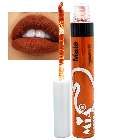 Imagen de Labial Indeleble Mate Cafes Mia Terra Cosmetics