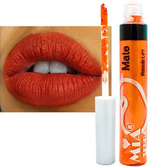 Imagen de Labial Indeleble Mate Naranjas Mia Terra Cosmetics