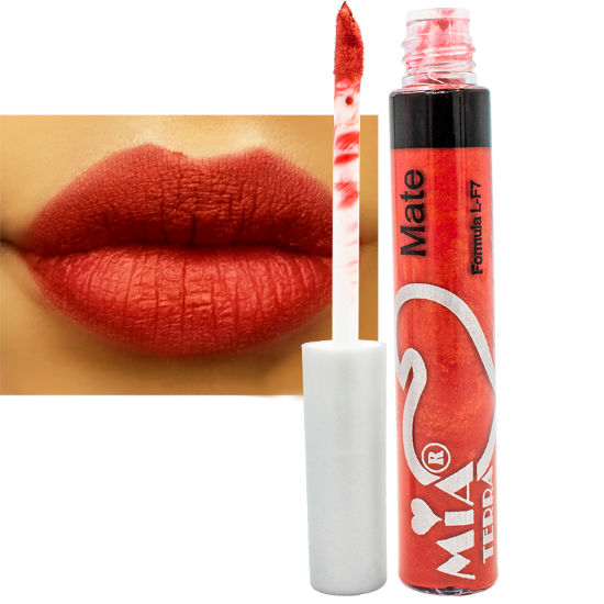 Imagen de Labial Indeleble Mate Naranjas Mia Terra Cosmetics
