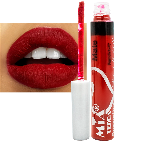 Imagen de Labial Indeleble Mate Rojos Mia Terra Cosmetics