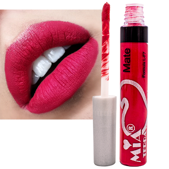 Imagen de Labial Indeleble Mate Rosas Mia Terra Cosmetics