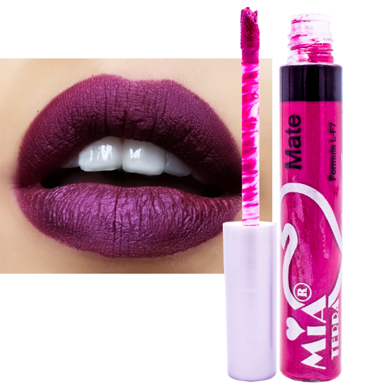 Imagen de Labial Indeleble Mate Rosas Mia Terra Cosmetics