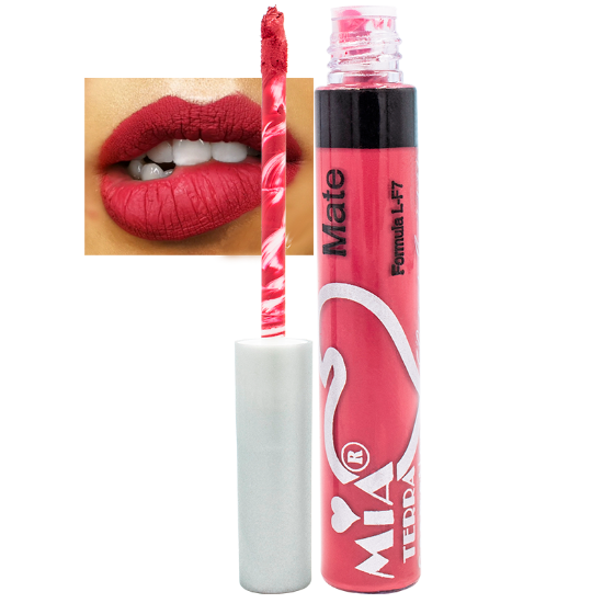 Imagen de Labial Indeleble Mate Rosas Mia Terra Cosmetics