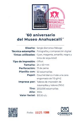 Imagen de 60 Aniversario del Museo Anahuacalli