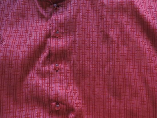 Imagen de Camisa Larga Tipo Árabe Talla L O Xl Hombre Rojo Larga