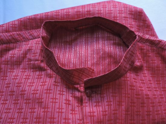 Imagen de Camisa Larga Tipo Árabe Talla L O Xl Hombre Rojo Larga