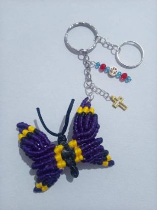 Imagen de DUO MARIPOSAS MORADAS